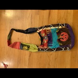 Boho style bag or hippie bag